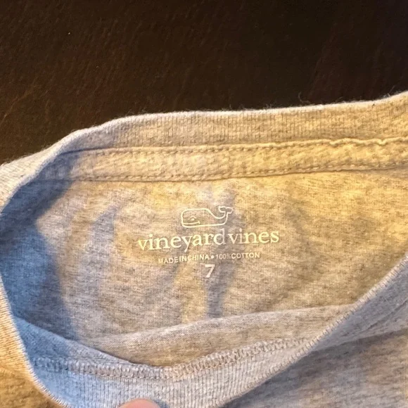 Vineyard Vines Gray Long Sleeve Tee - Picture 2 of 5